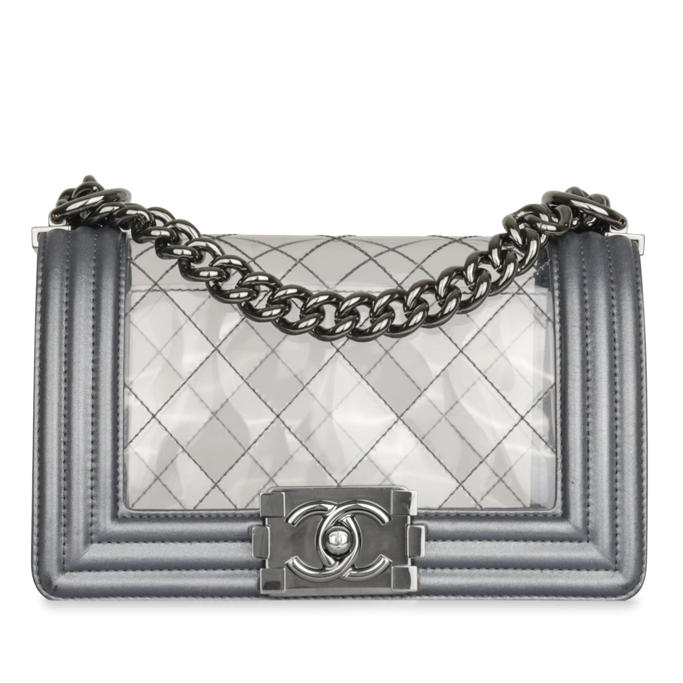 Chanel Small Boy Bag - Transparent