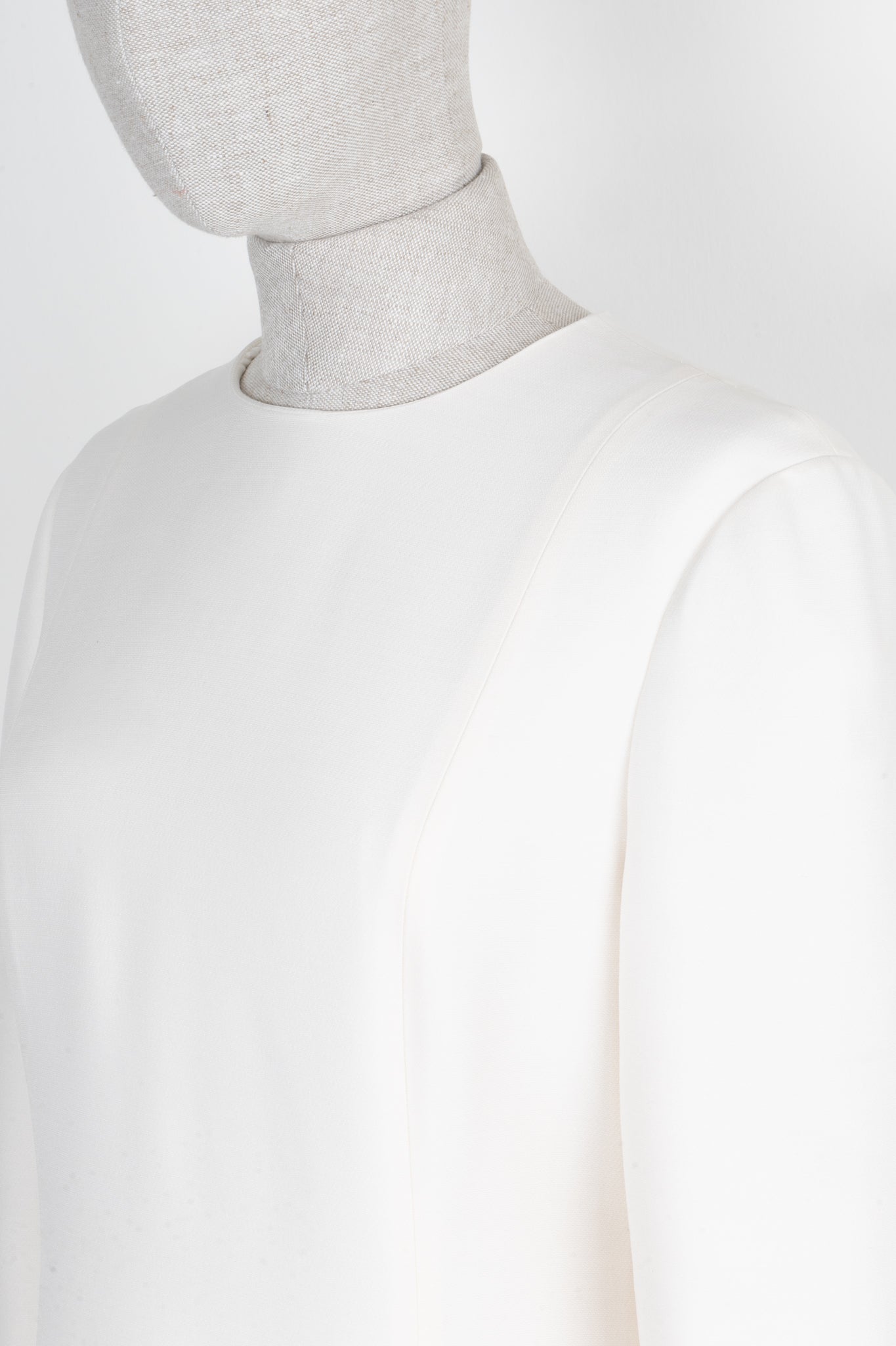 VALENTINO Bow Dress Off-White