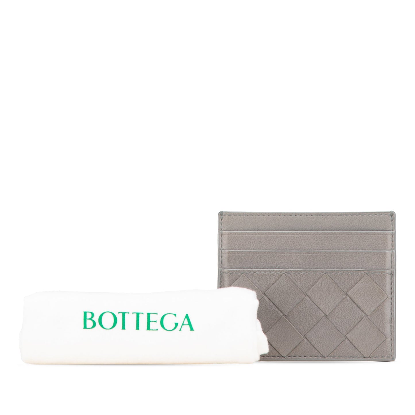 Bottega Veneta Sac Lambskin Intrecciato Credit Card Case