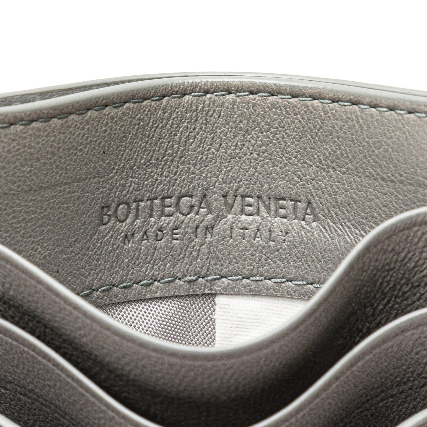 Bottega Veneta Sac Lambskin Intrecciato Credit Card Case