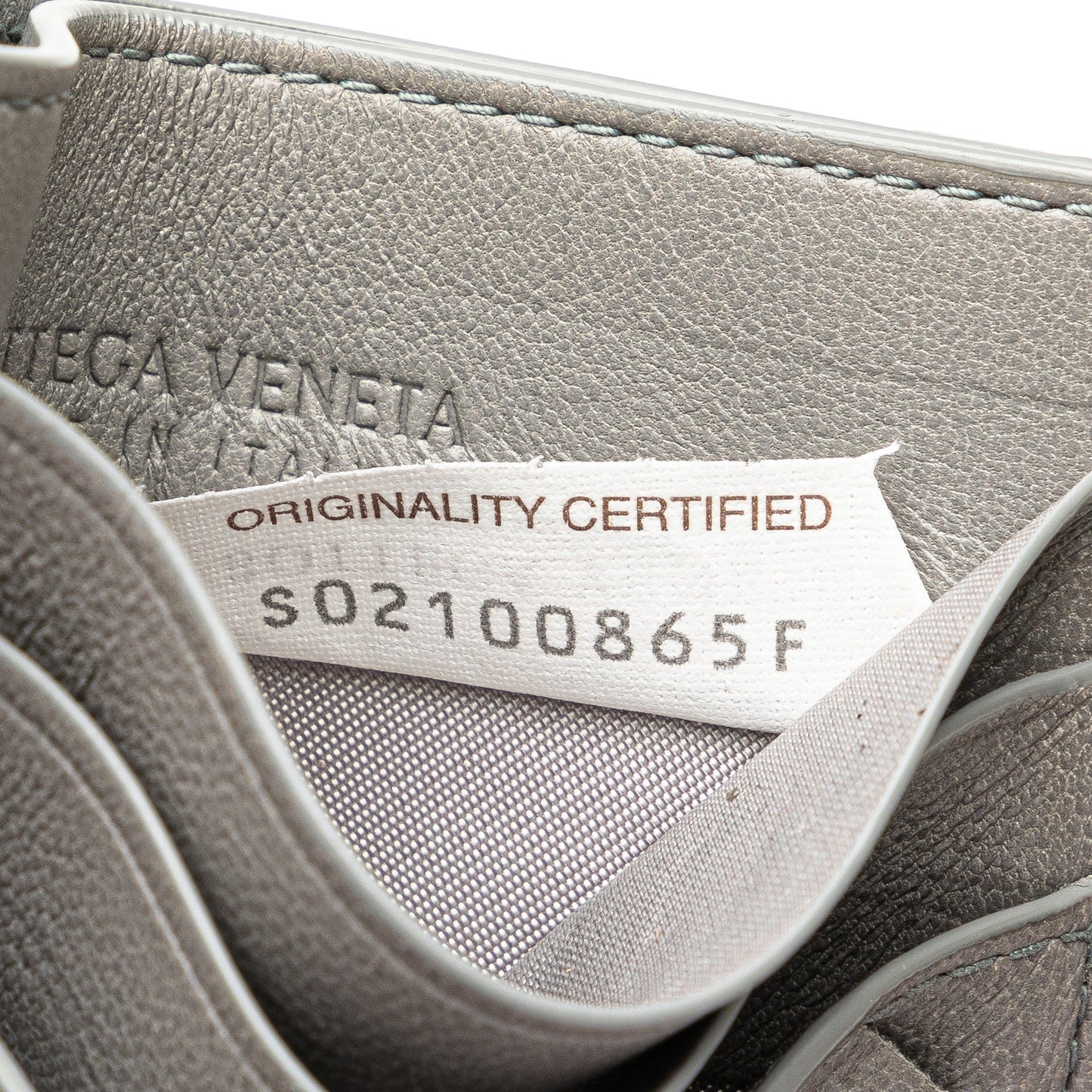 Bottega Veneta Sac Lambskin Intrecciato Credit Card Case