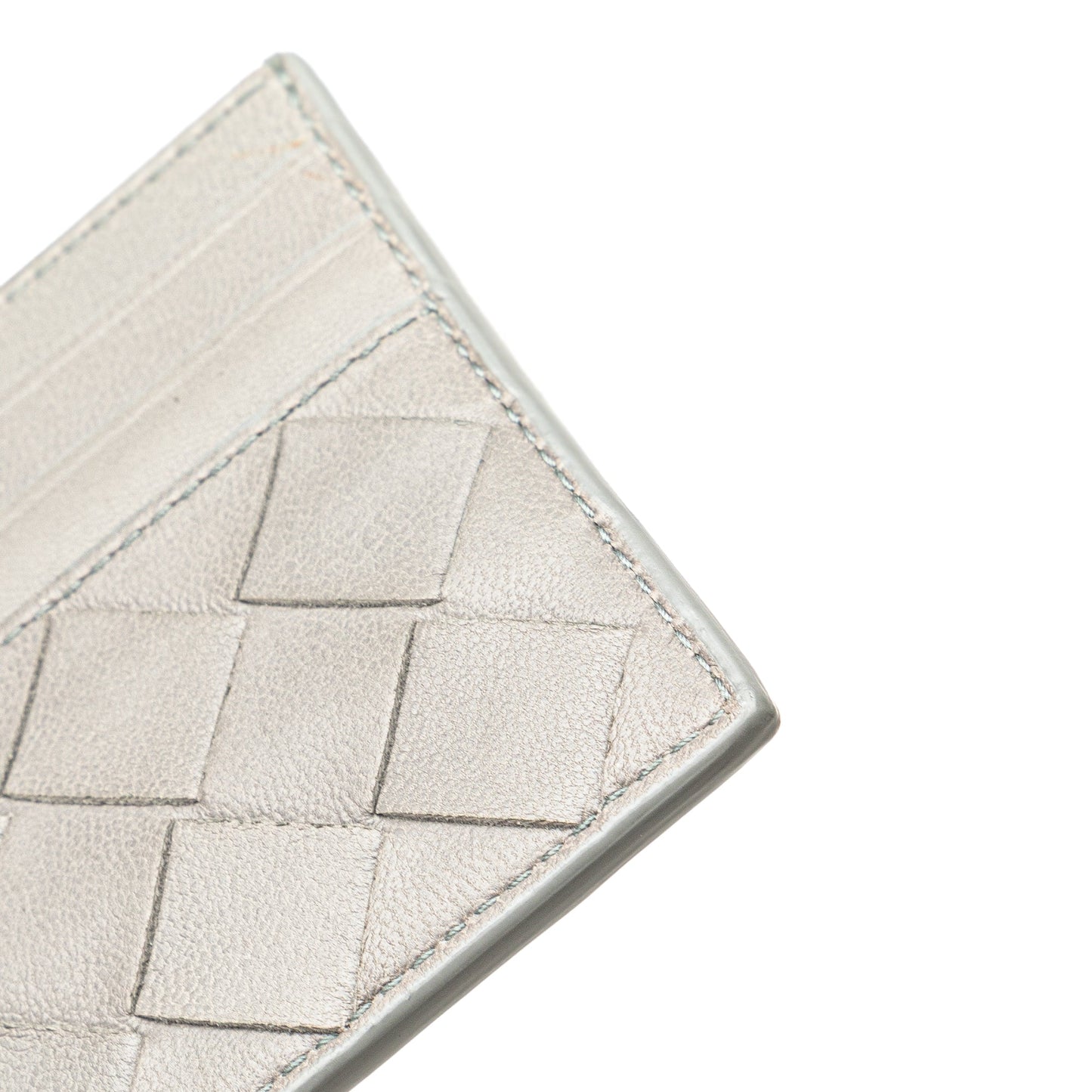 Bottega Veneta Sac Lambskin Intrecciato Credit Card Case