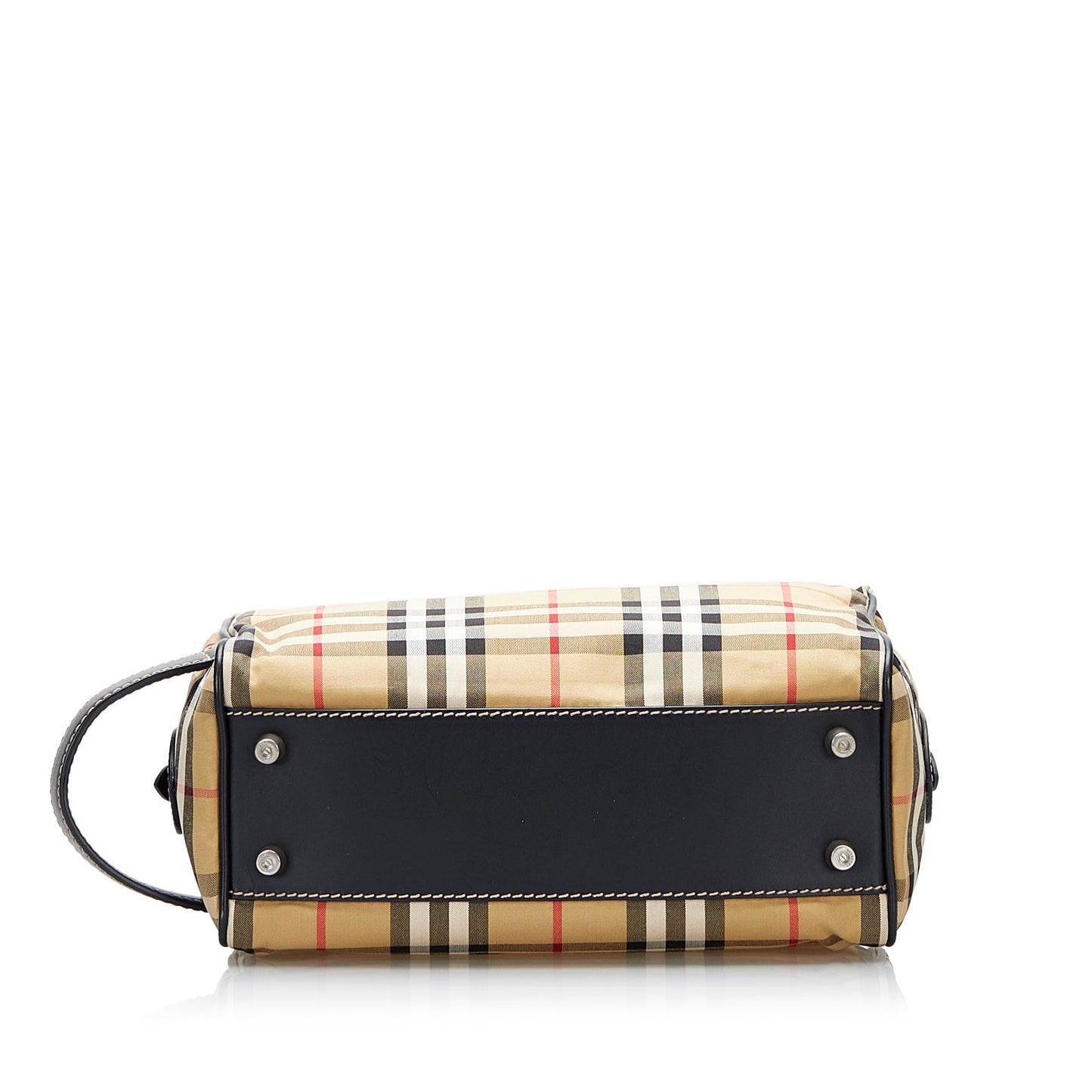 Brown Burberry House Check Pouch