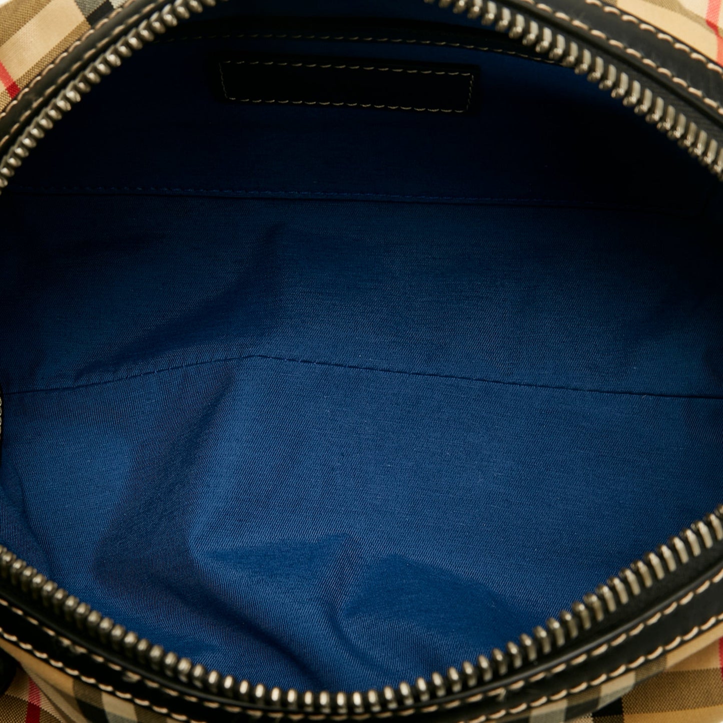 Brown Burberry House Check Pouch