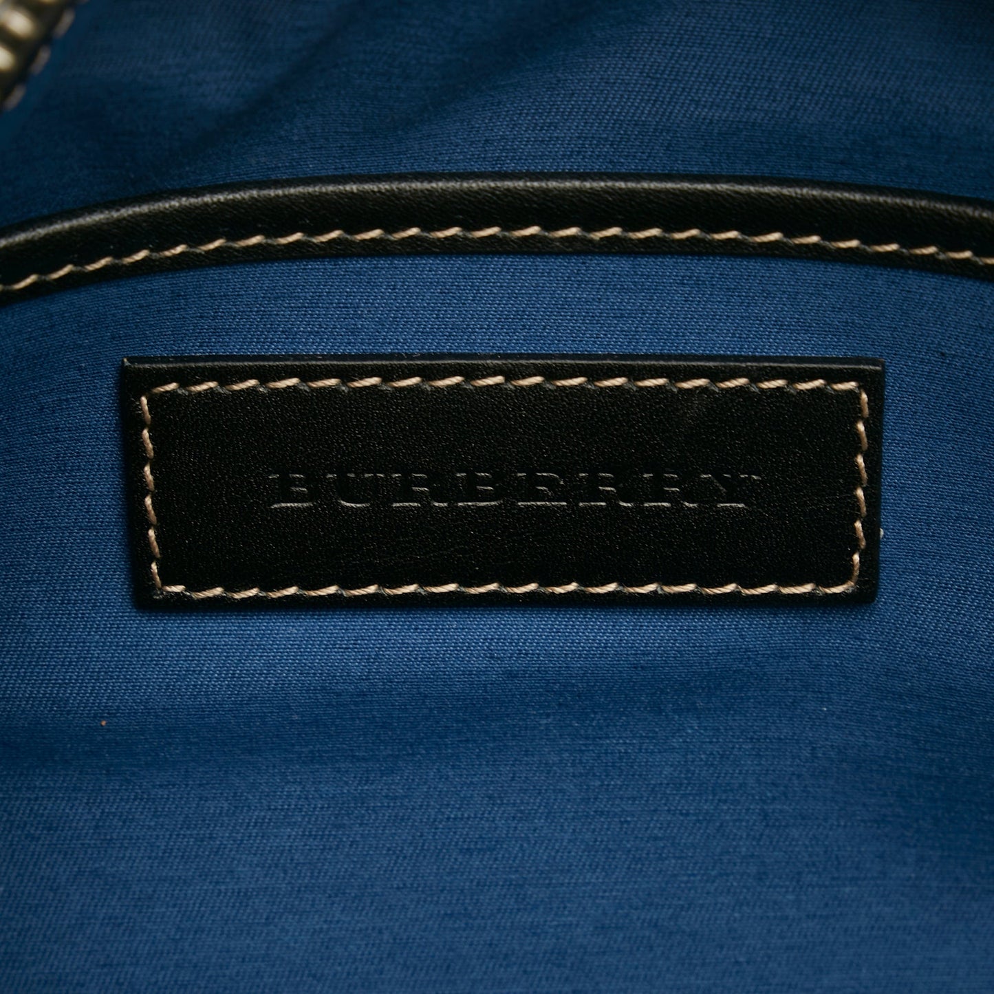 Brown Burberry House Check Pouch