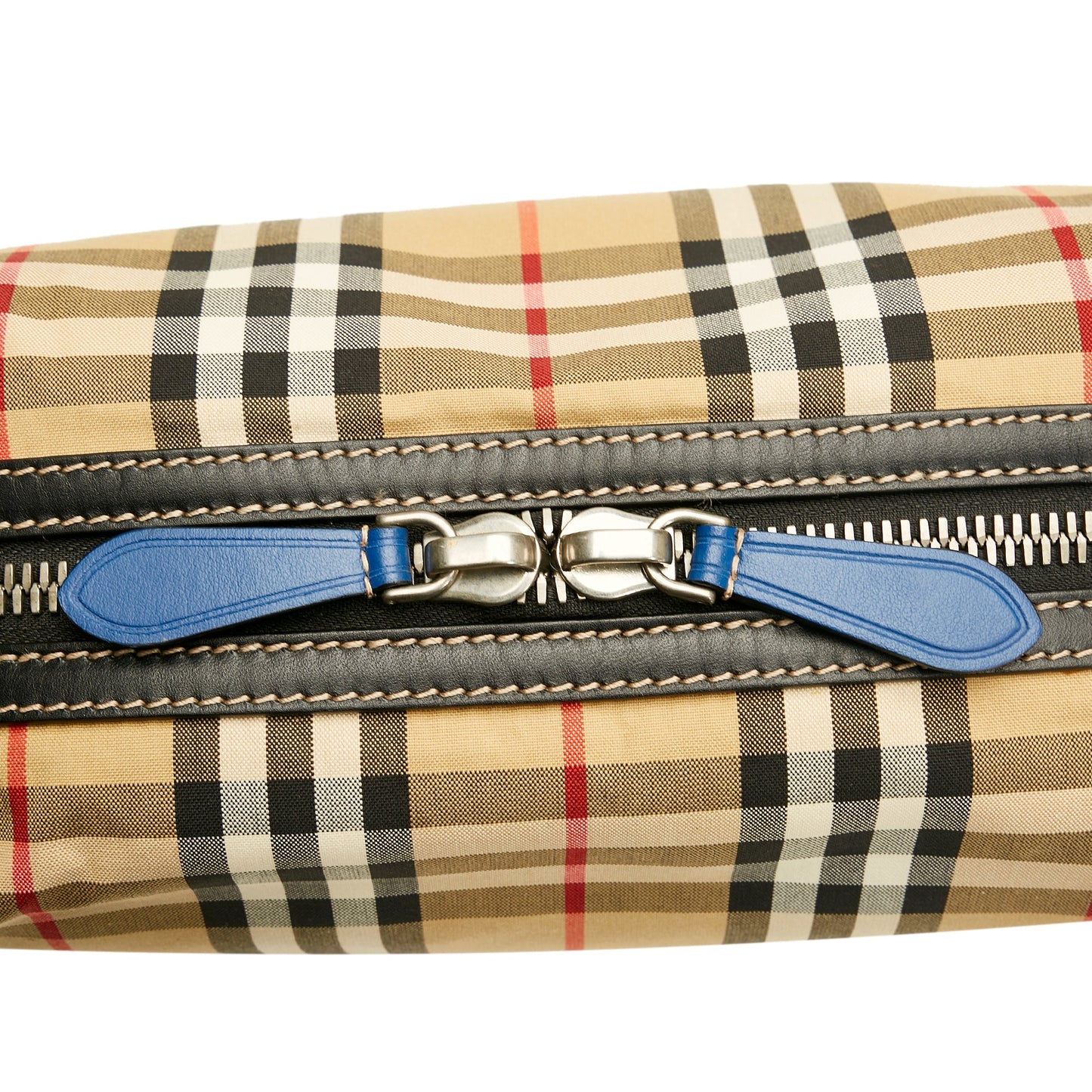 Brown Burberry House Check Pouch