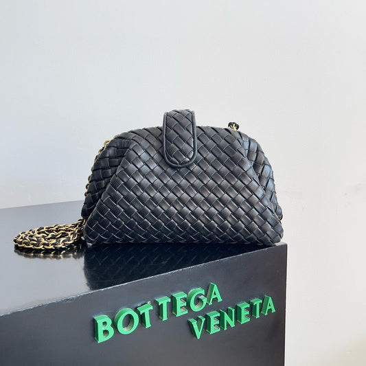 Bottega Veneta BV MINI 27 BLACK Lambskin 223755