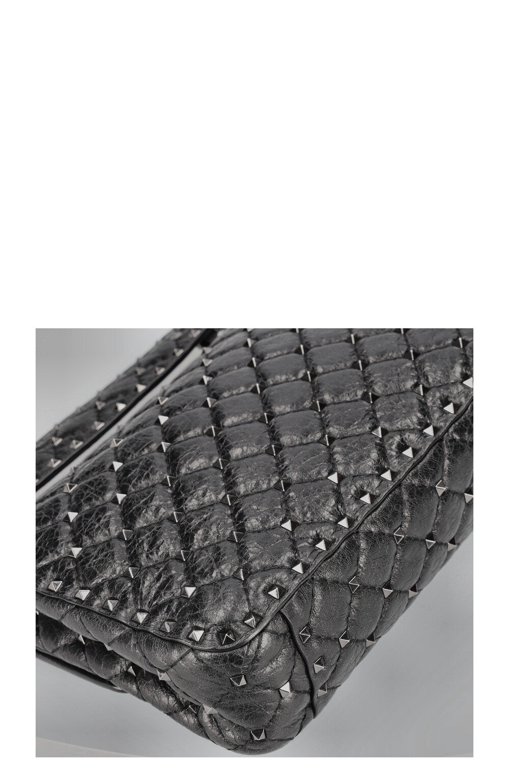 VALENTINO Rockstud Spike Bag Medium Black