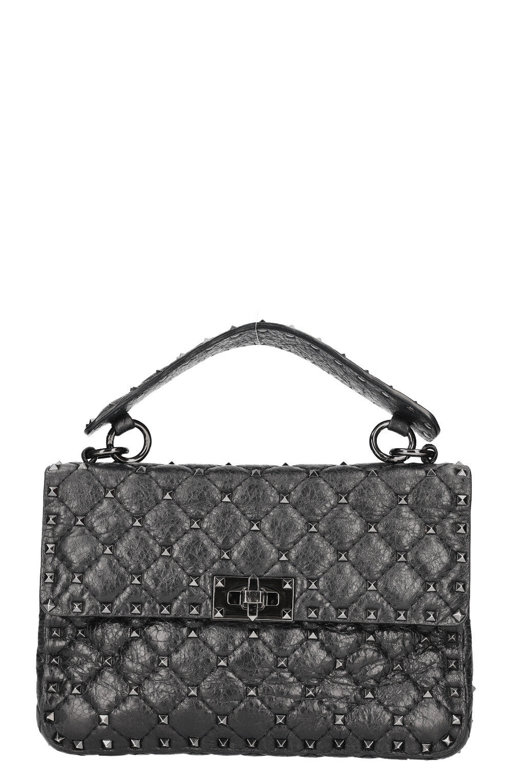 VALENTINO Rockstud Spike Bag Medium Black