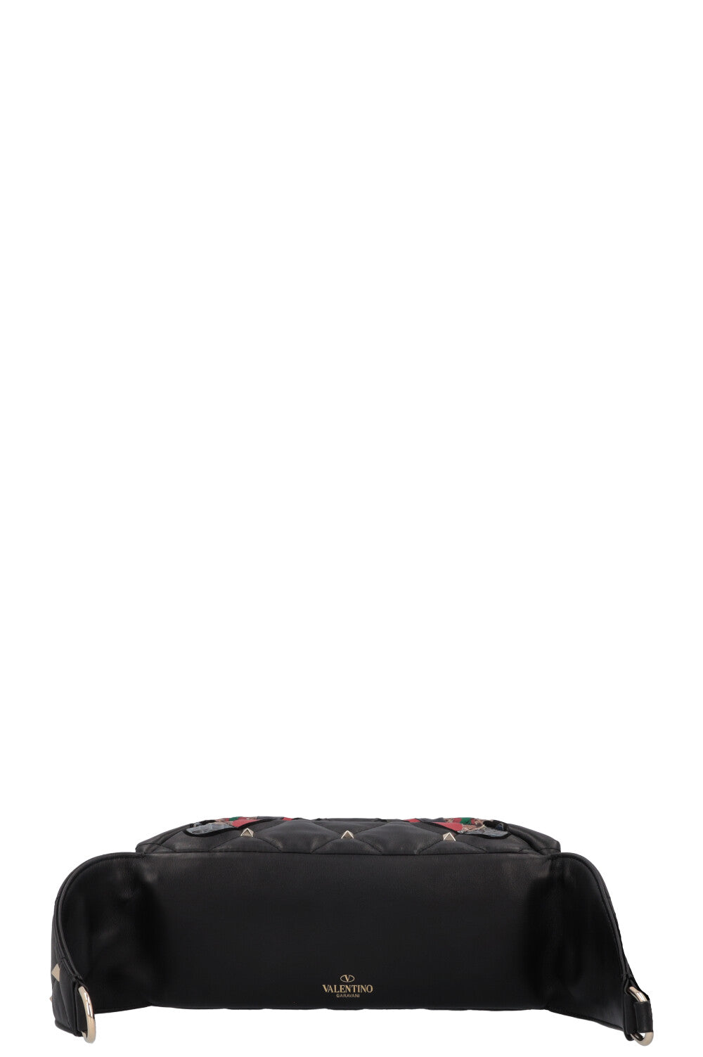 VALENTINO Butterfly Rockstud Belt Bag Black