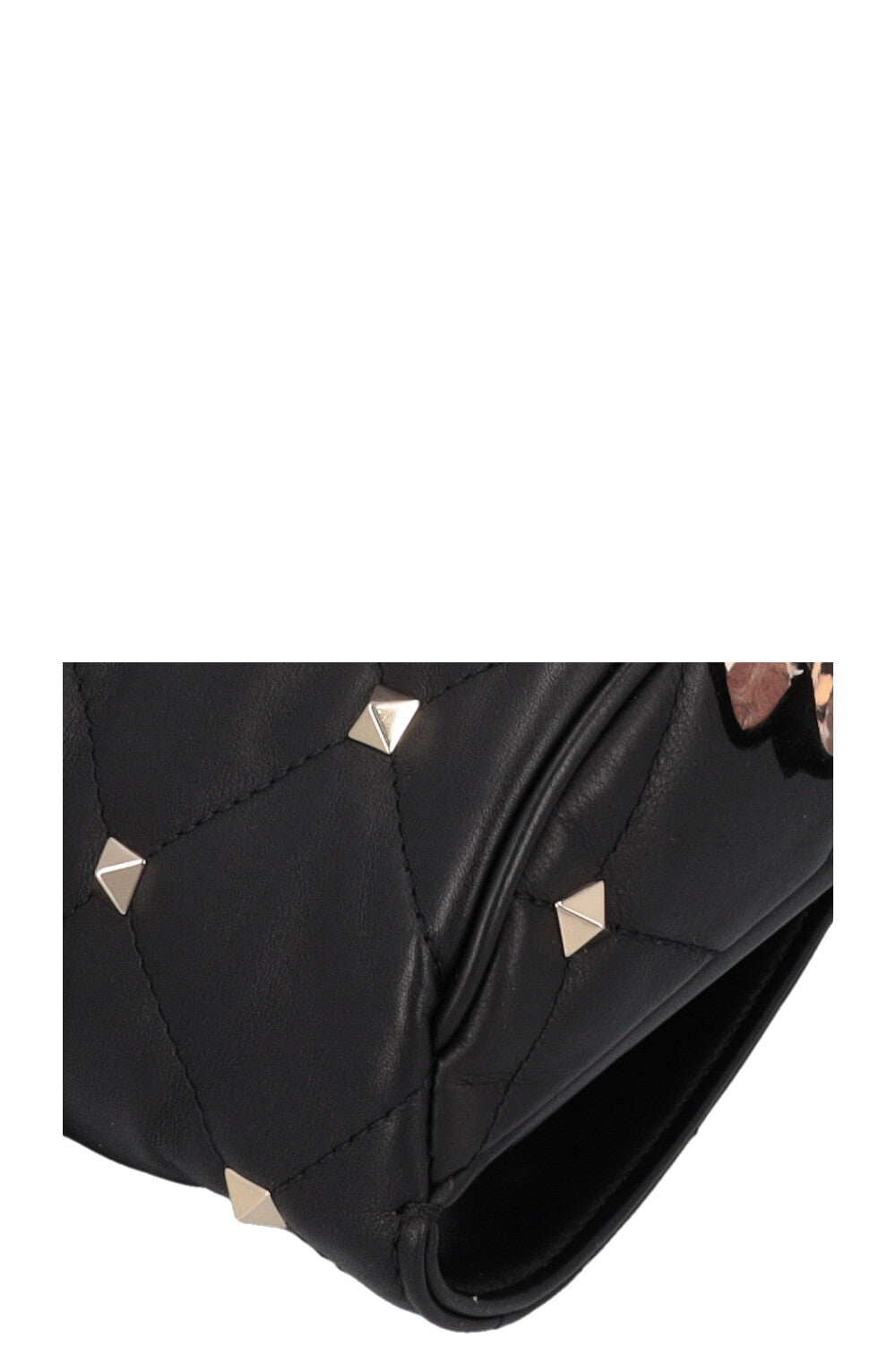 VALENTINO Butterfly Rockstud Belt Bag Black