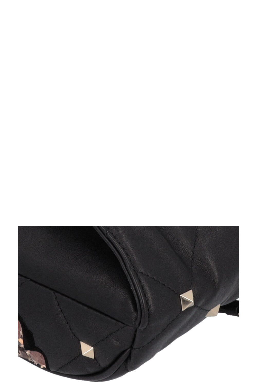 VALENTINO Butterfly Rockstud Belt Bag Black