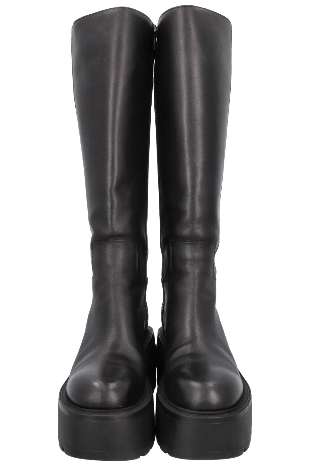 VALENTINO Uniqueform V Logo Boots Black