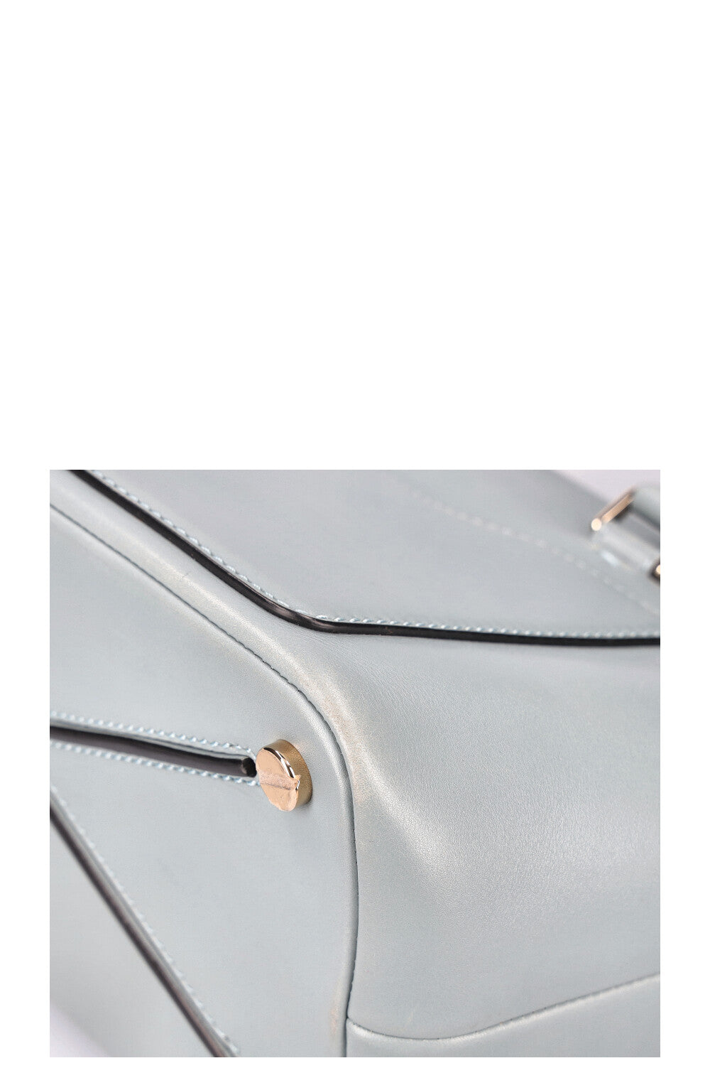 VALENTINO Demilune Rockstud Bag Light Blue