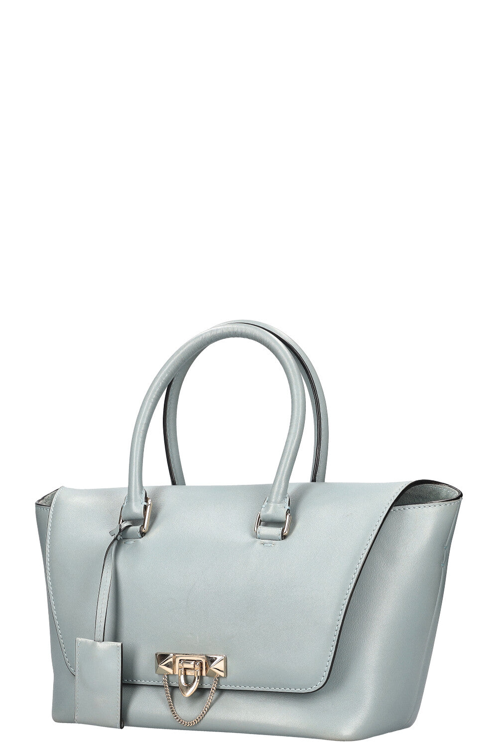 VALENTINO Demilune Rockstud Bag Light Blue