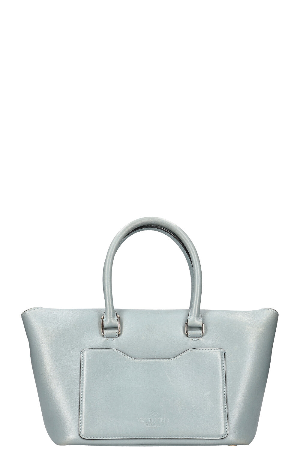 VALENTINO Demilune Rockstud Bag Light Blue