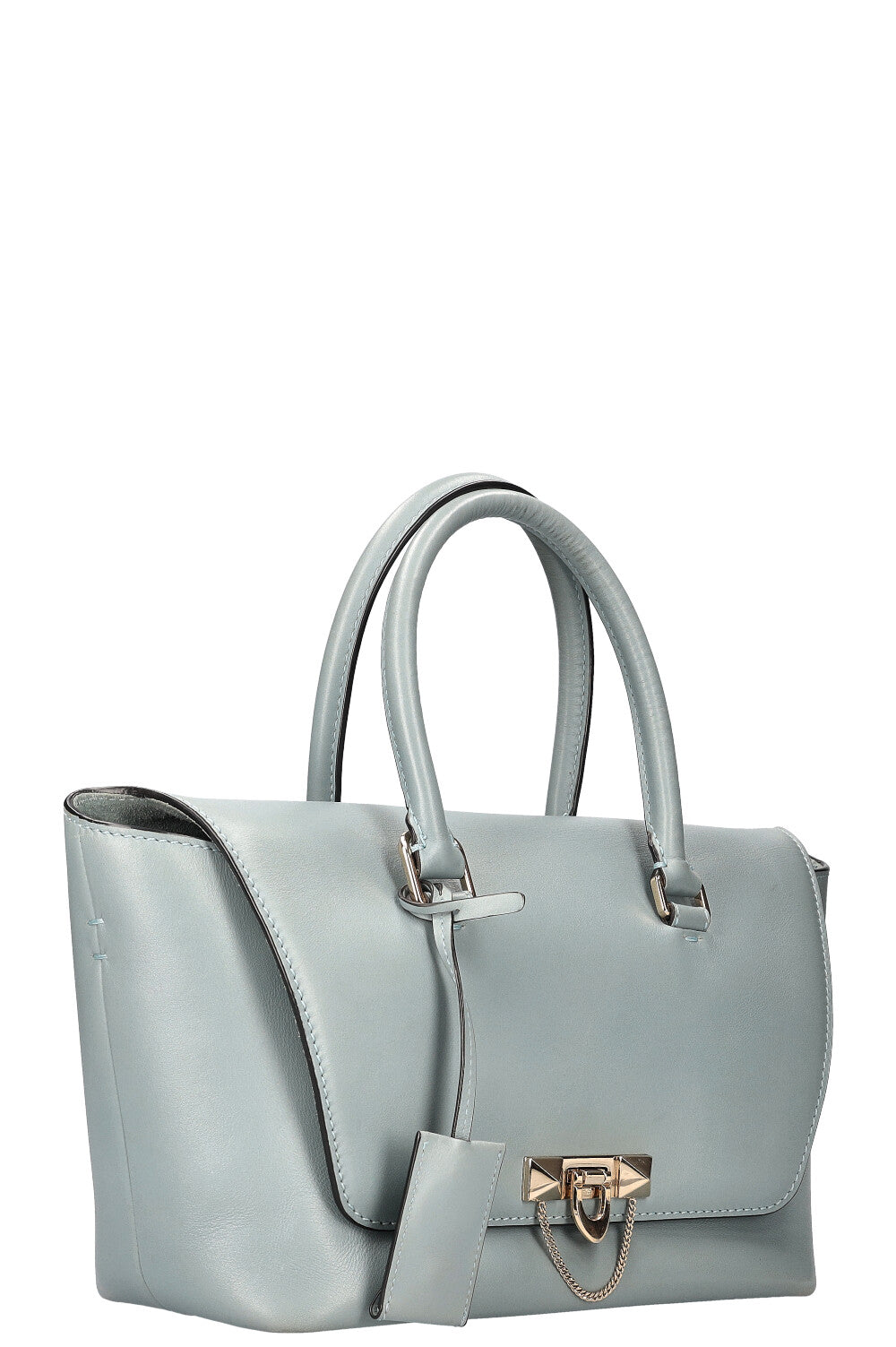 VALENTINO Demilune Rockstud Bag Light Blue