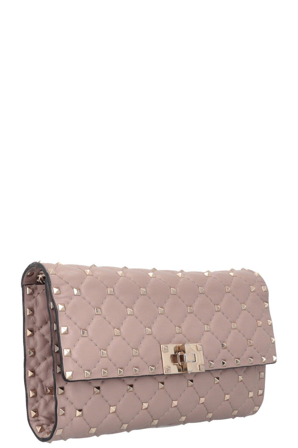 VALENTINO Rockstud Spike Crossbody Bag Nude