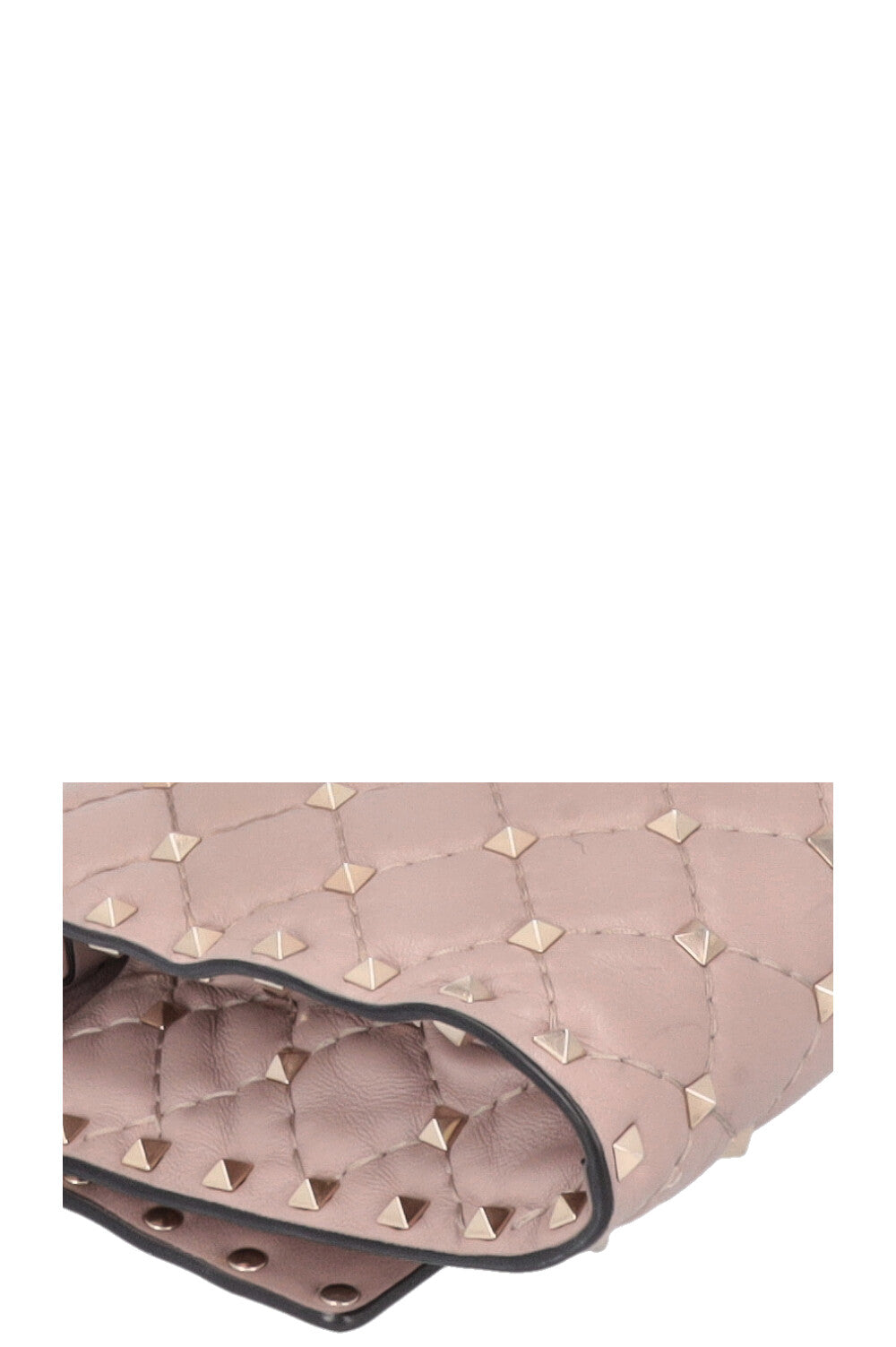 VALENTINO Rockstud Spike Crossbody Bag Nude