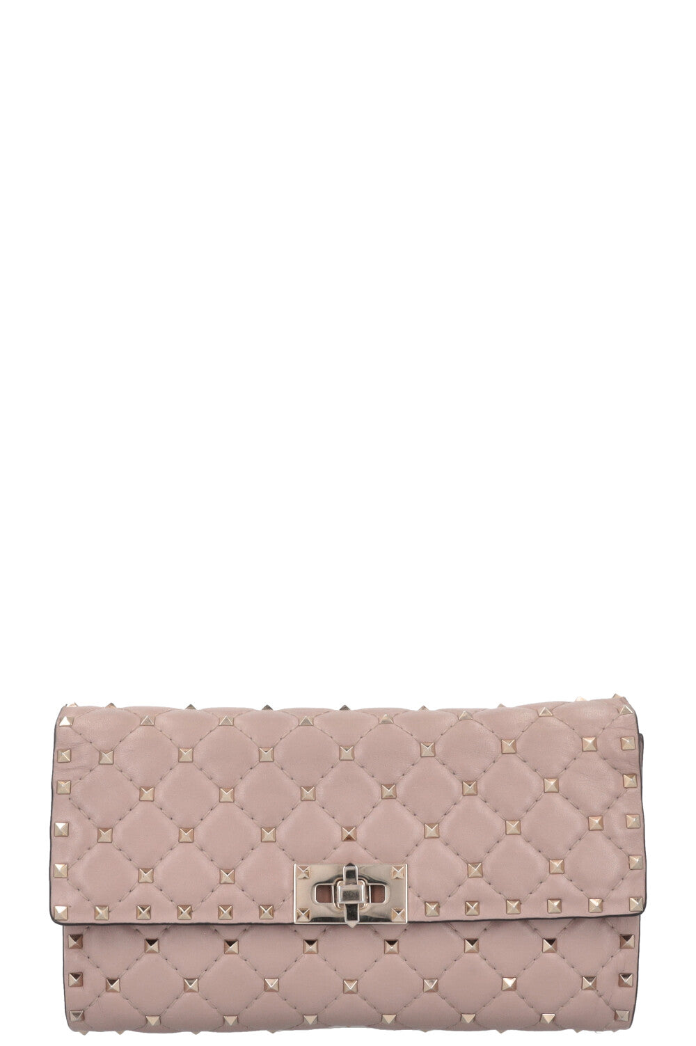 VALENTINO Rockstud Spike Crossbody Bag Nude