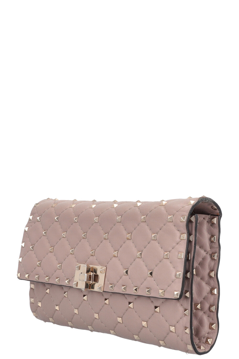 VALENTINO Rockstud Spike Crossbody Bag Nude