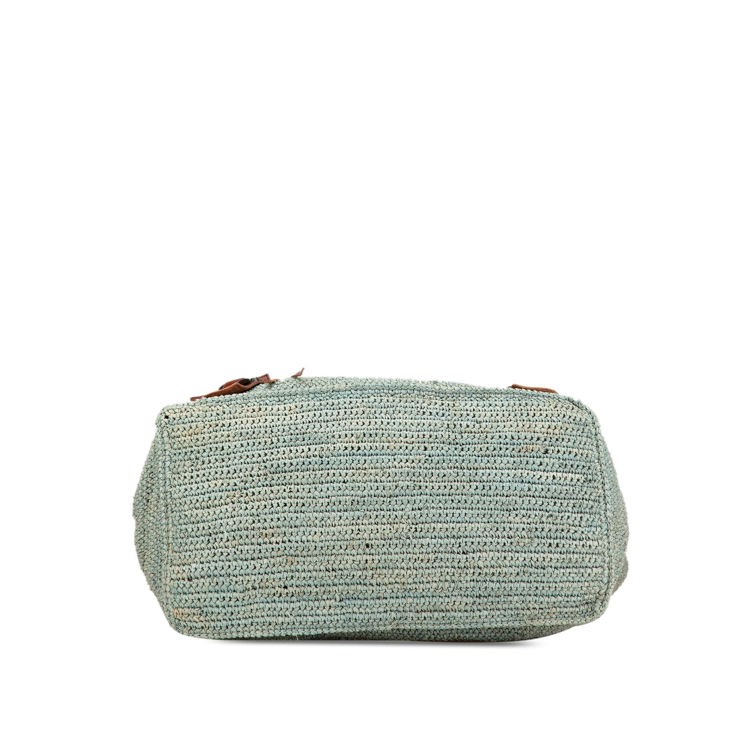 Balenciaga Sac Raffia Motocross Classic Tote