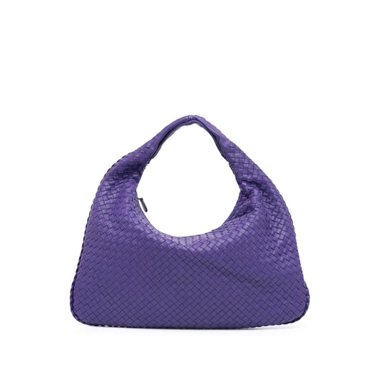 Purple Bottega Veneta Medium Nappa Intrecciato Veneta Hobo
