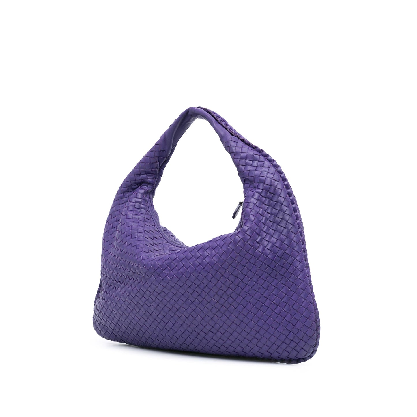 Purple Bottega Veneta Medium Nappa Intrecciato Veneta Hobo