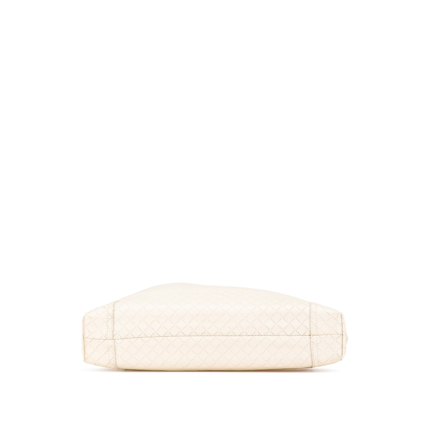 White Bottega Veneta Intrecciomirage Crossbody