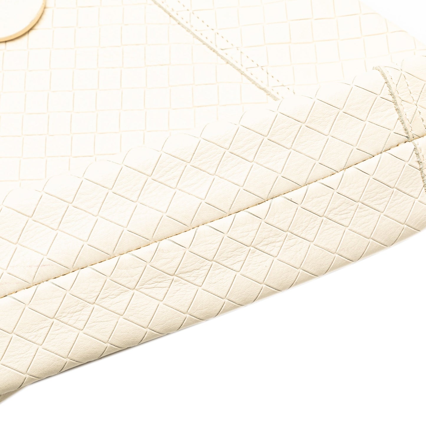 White Bottega Veneta Intrecciomirage Crossbody
