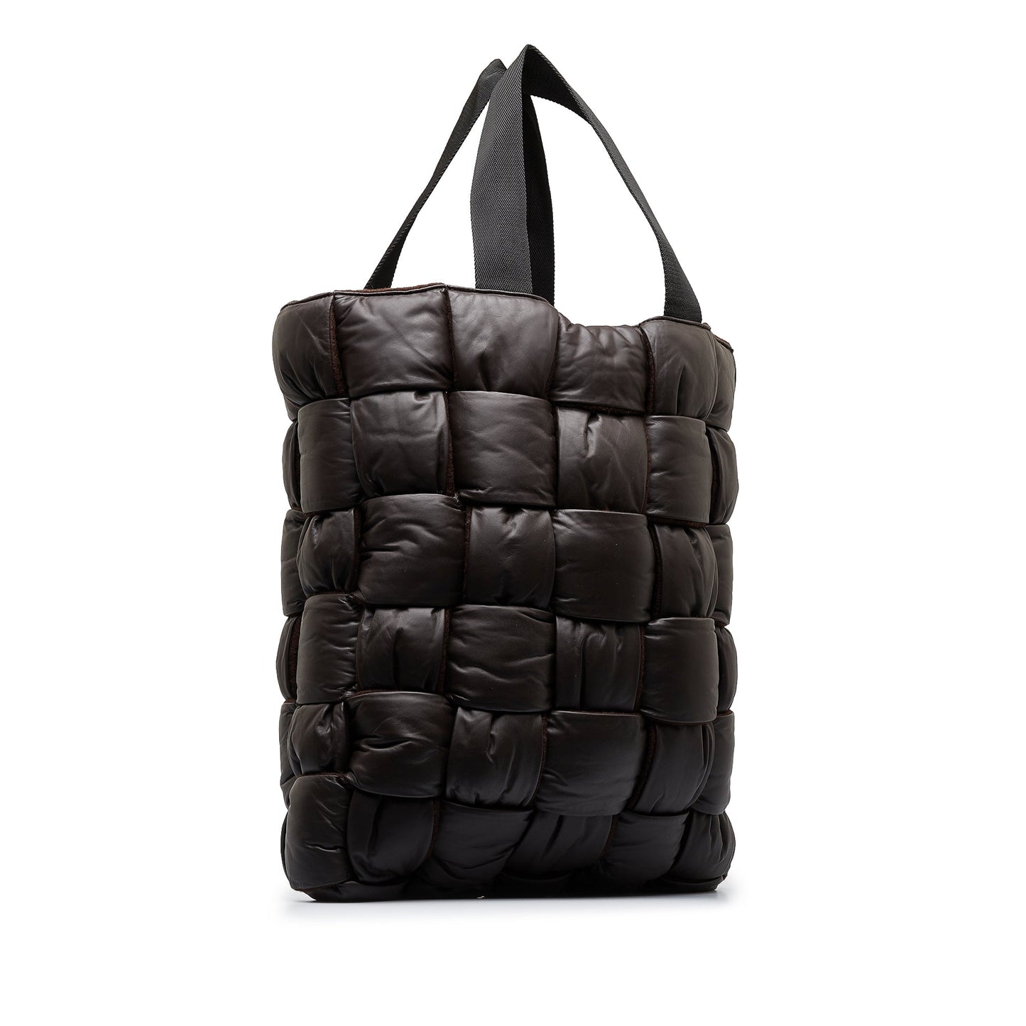 Black Bottega Veneta Padded Maxi Intrecciato Tote