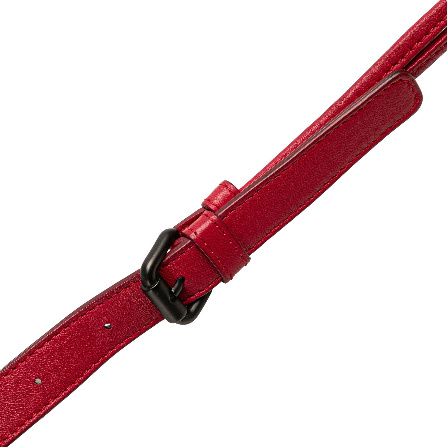 Red Bottega Veneta Nappa Intrecciato Crossbody