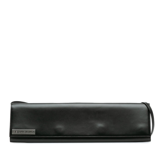 Balenciaga Sac Maxi Leather Clutch