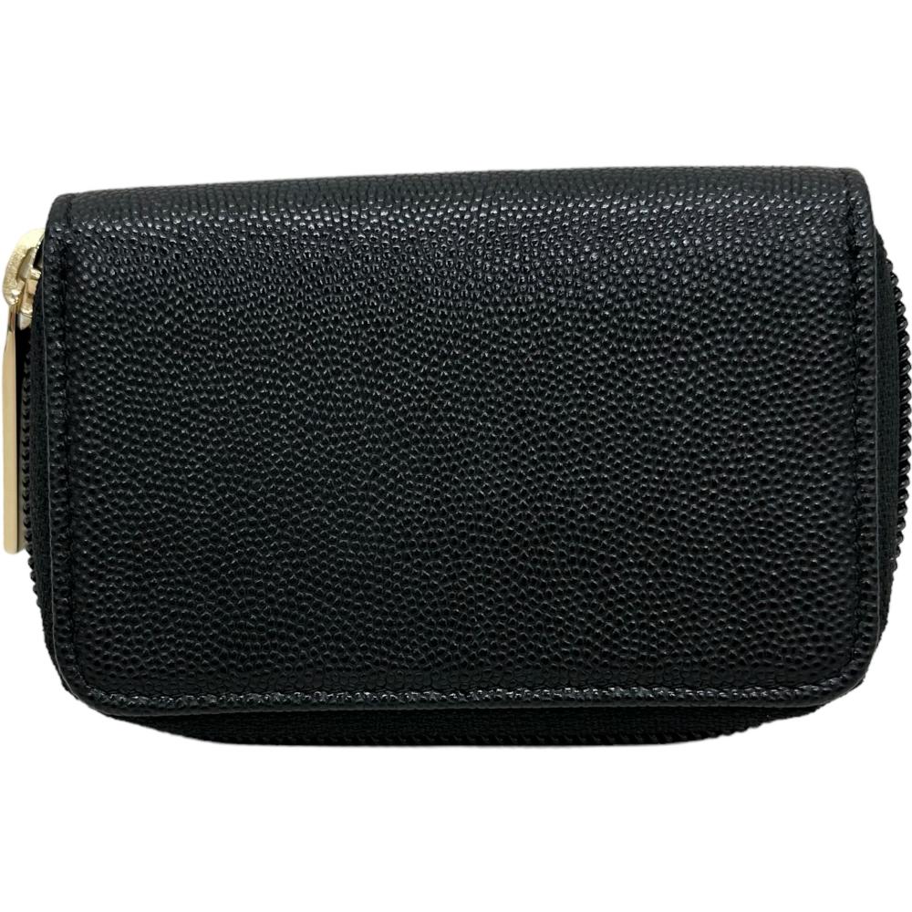 Chanel Caviar Skin Coin Case Black