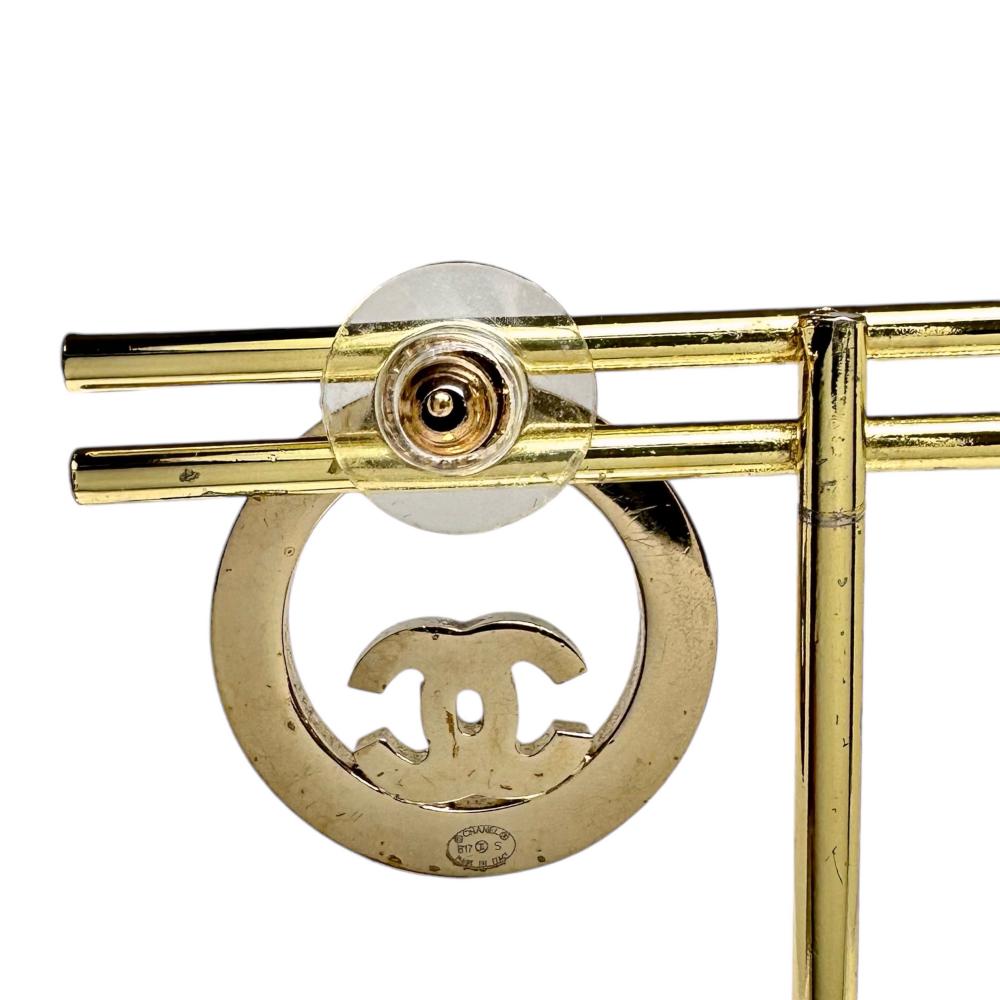 Chanel Coco Mark Rhinestone Earring