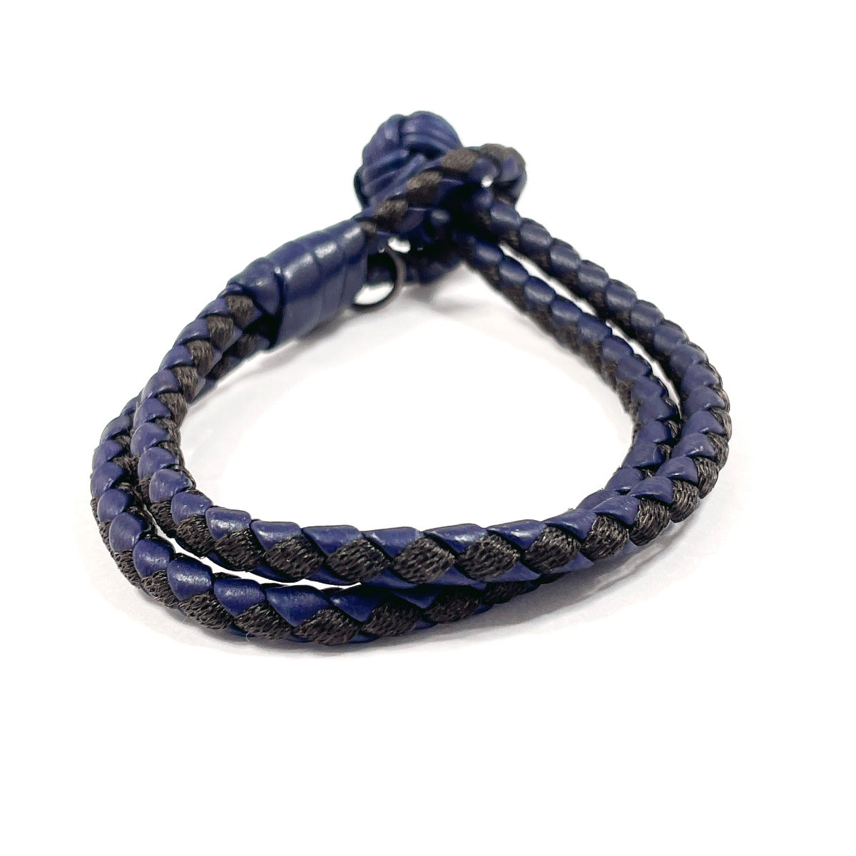 Bottega Veneta Intrecciato Leather Bracelet