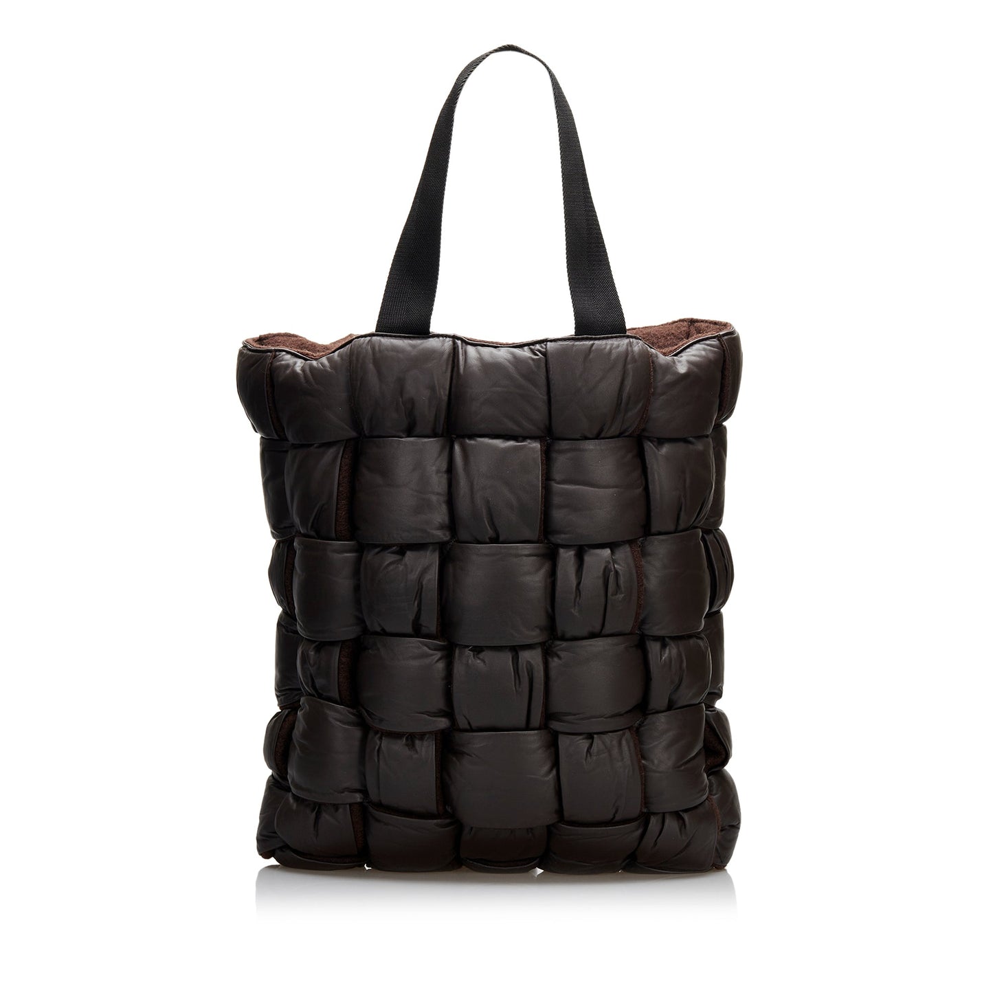 Brown Bottega Veneta Padded Maxi Intrecciato Tote