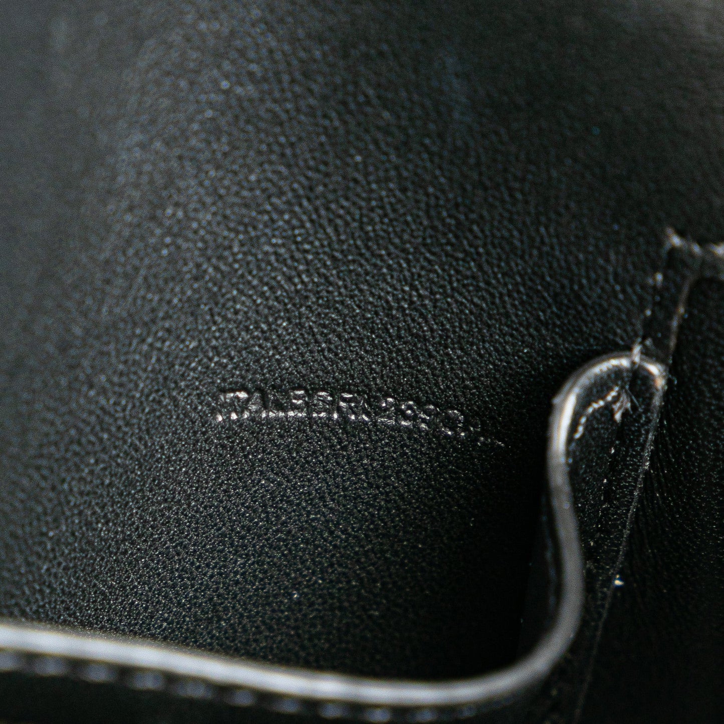 Black Burberry Leather TB Belt Bag
