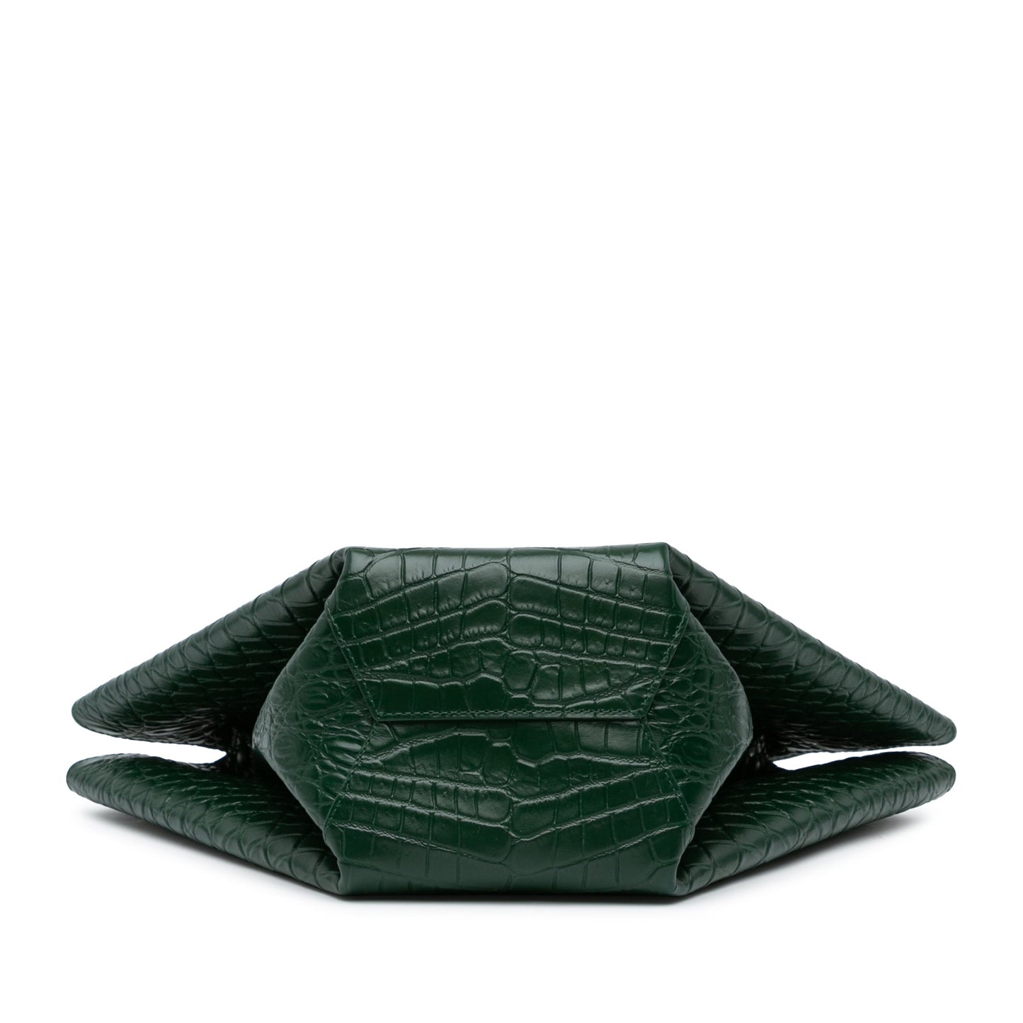 Bottega Veneta Sac Crocodile Embossed Doll Top Handle Bag