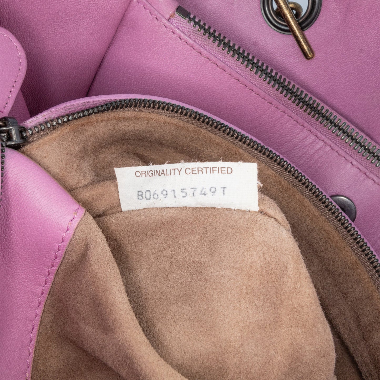 Purple Bottega Veneta Medium Intrecciato Double Chain Tote