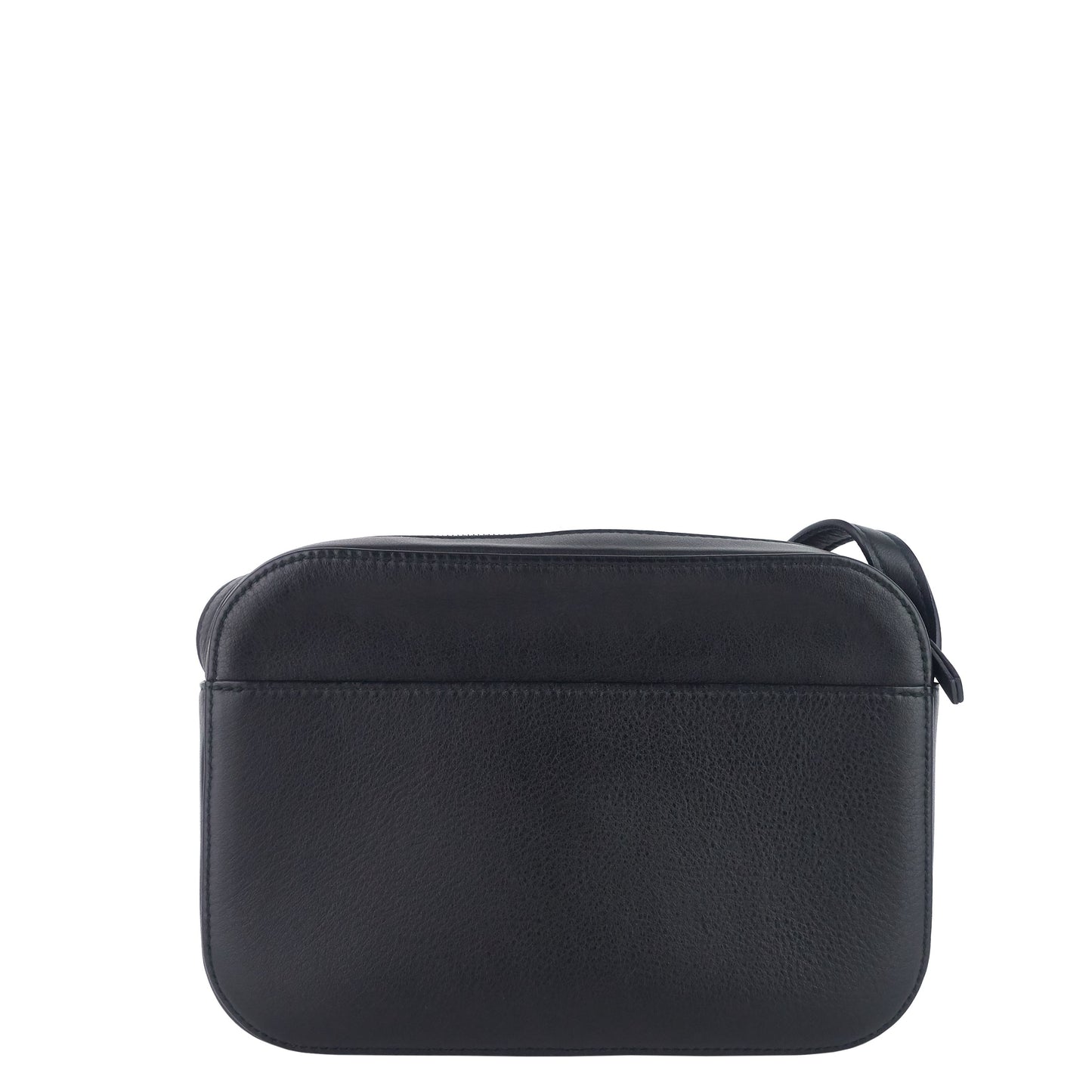 BALENCIAGA Medium Calfskin Leather Camera Bag