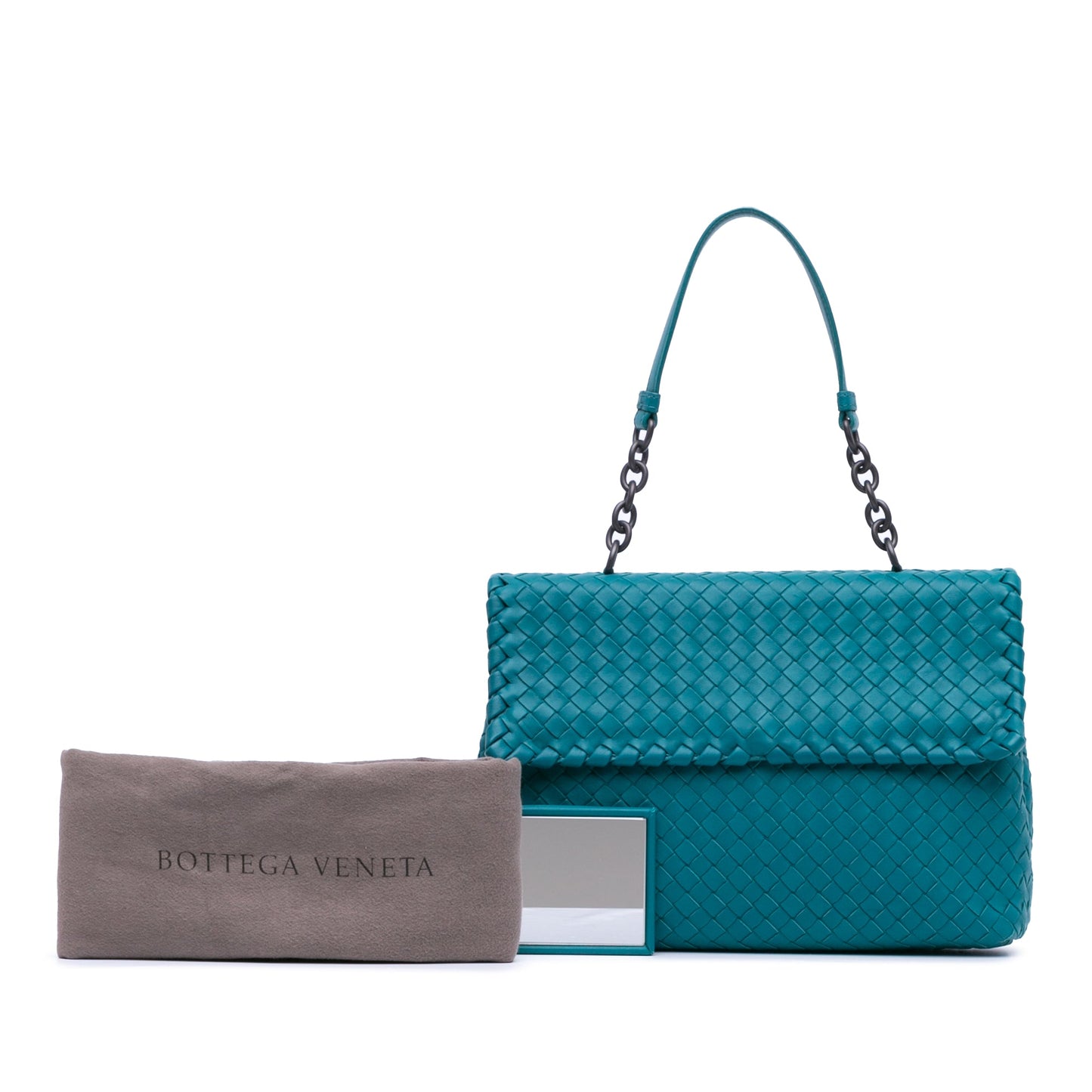 Bottega Veneta Sac Large Nappa Intrecciato Olimpia Shoulder Bag