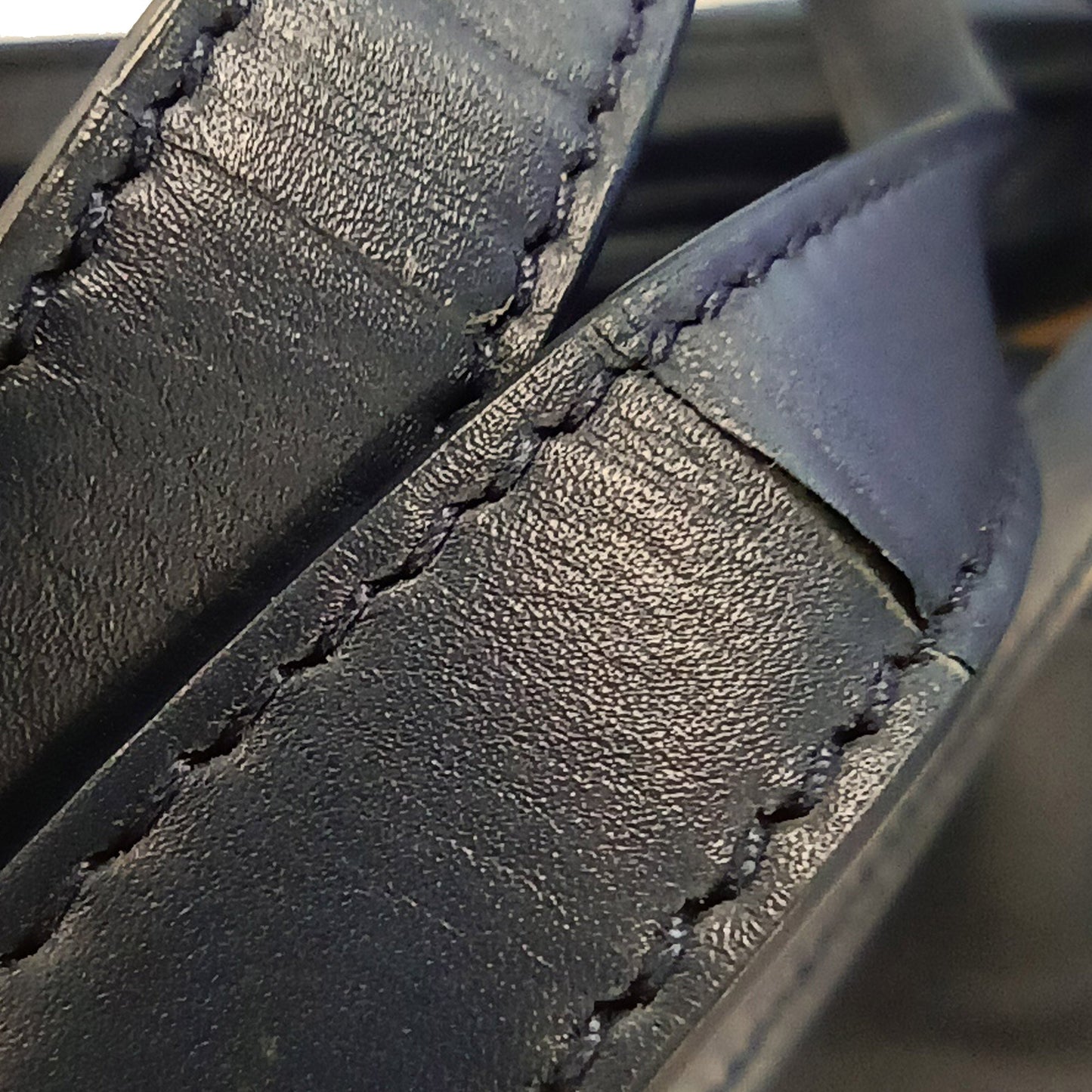 Blue Bottega Veneta Intrecciato Satchel