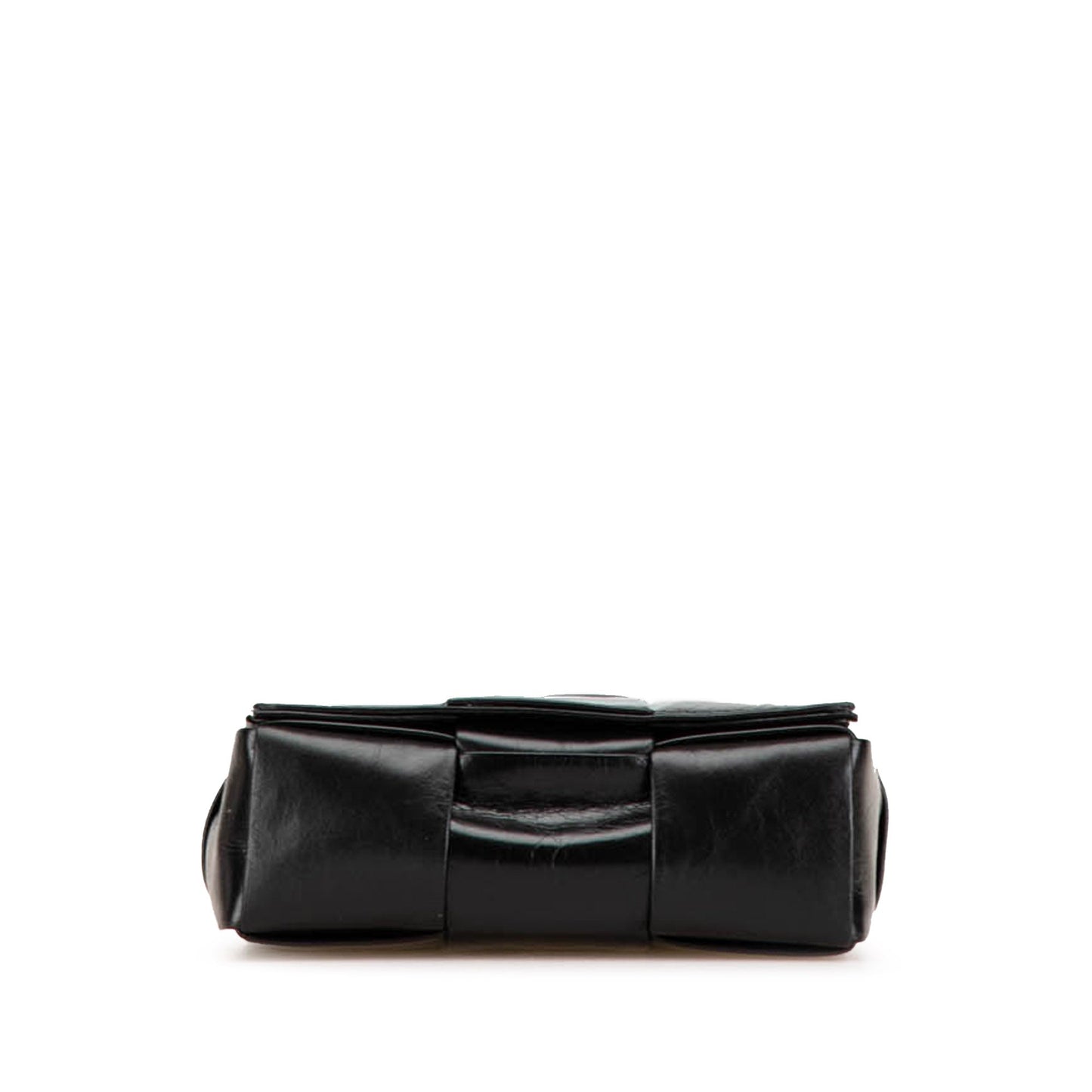 Black Bottega Veneta Candy Nappa Intrecciato Cassette Crossbody