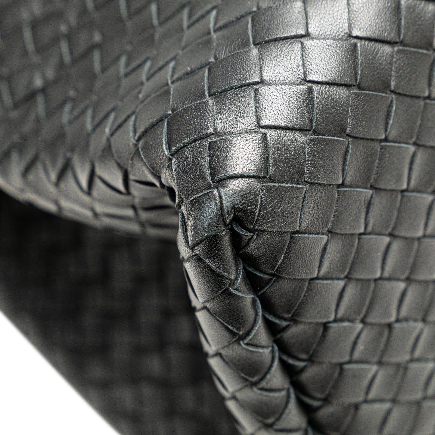 Black Bottega Veneta Nappa Intrecciato Milano Tote