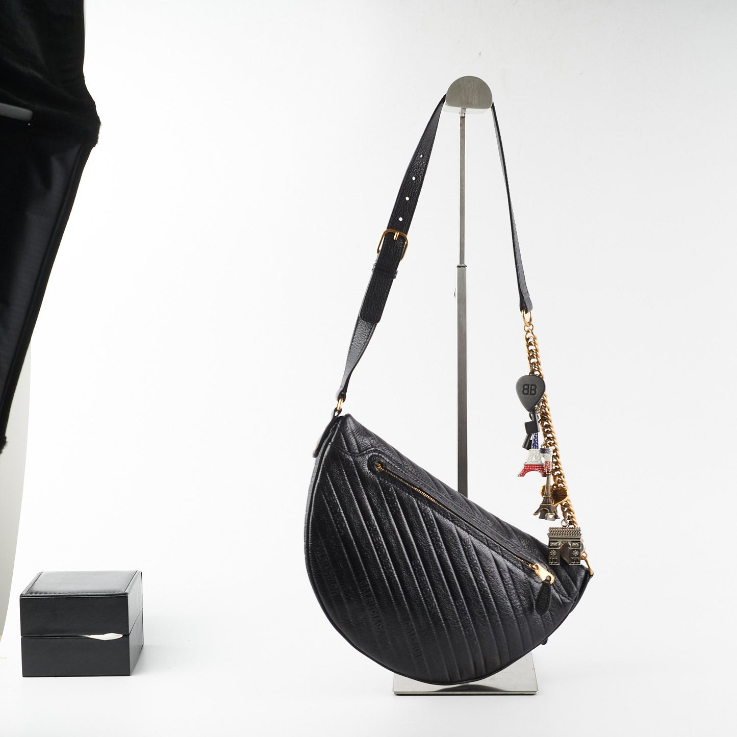 Balenciaga Souvenir Belt Bag Black