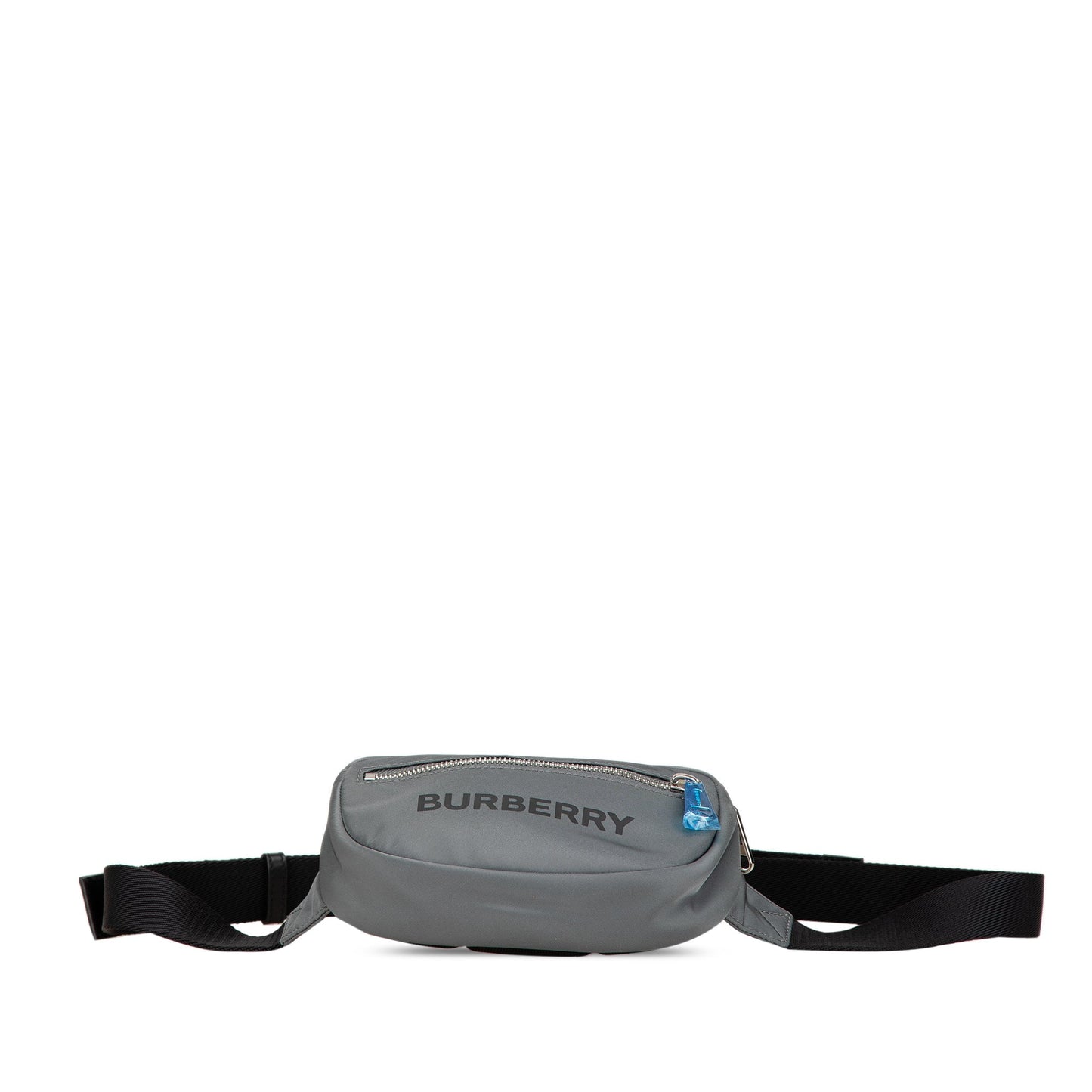 Gray Burberry Nylon Cannon Bumbag Belt Bag