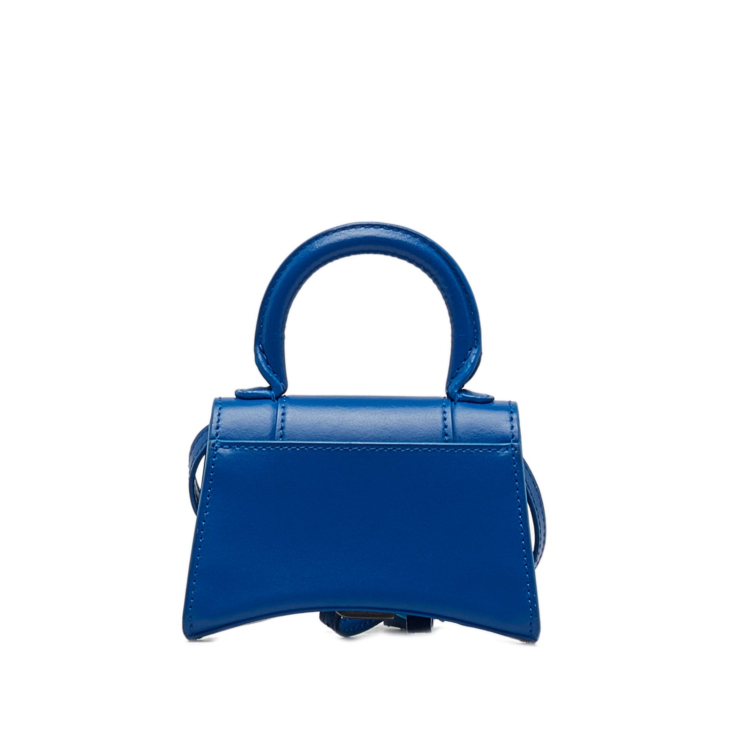 Blue Balenciaga Mini Hourglass Satchel