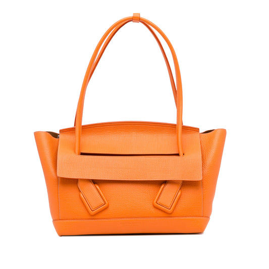 Orange Bottega Veneta Medium Arco Shoulder Bag
