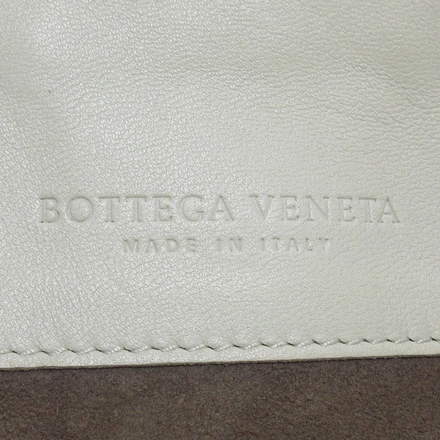 White Bottega Veneta Intrecciato Flap Crossbody Bag